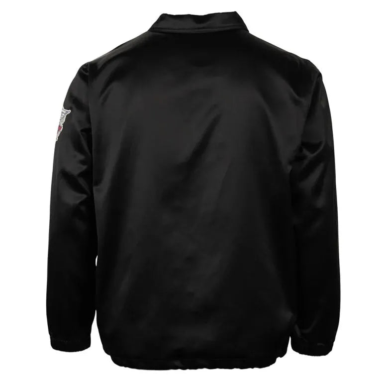Chicago White Sox 1959 Full-Snap Black Satin Windbreaker Men's Jacket