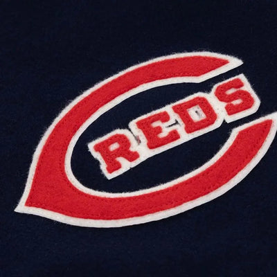 Cincinnati Reds 1942 Black Button Varsity Wool Men's Jacket