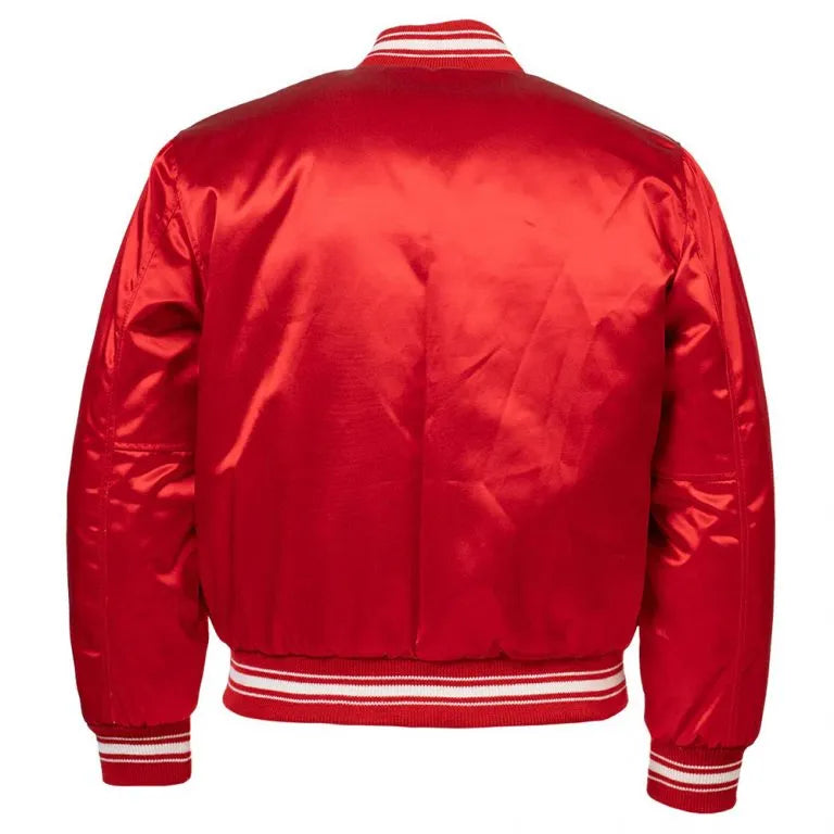 Chicago White Sox 1971 Full-Snap Red Satin Men's Jacket
