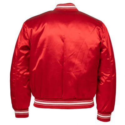 Chicago White Sox 1971 Full-Snap Red Satin Men's Jacket