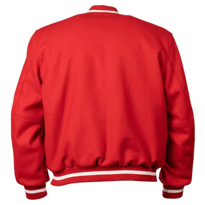 Cincinnati Reds 1969 Full-Zip Varsity Red Wool Men's Jacket