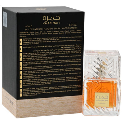 Khamrah by Lattafa perfume for unisex EDP 3.3 / 3.4 oz New in Box