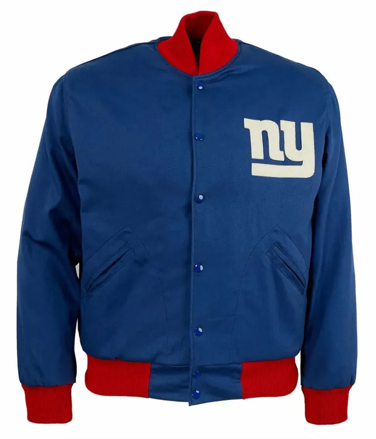 1959 New York Giants Blue All Wool Men's Varsity Letterman Jacket