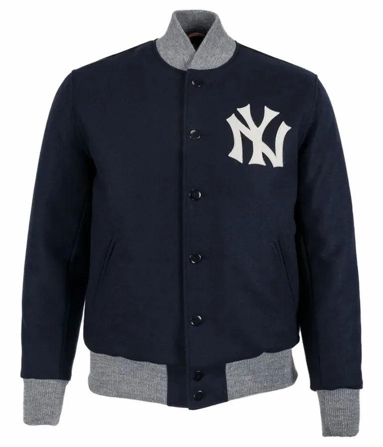 1936 New York Yankees Navy Wool Varsity Men's Jacket