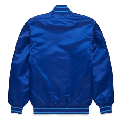 Toronto Blue Jays Classic Full-Snap Varsity Royal Blue Satin Men's Jacket