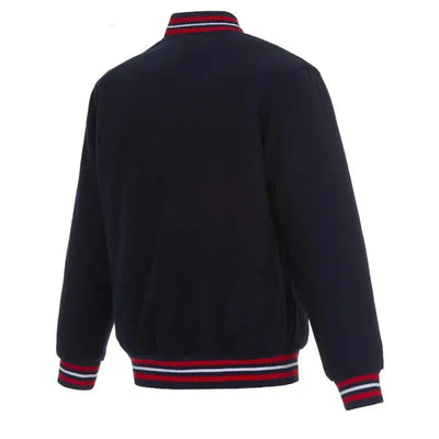 Los Angeles Angels Navy Blue Wool Bomber Men's Jacket