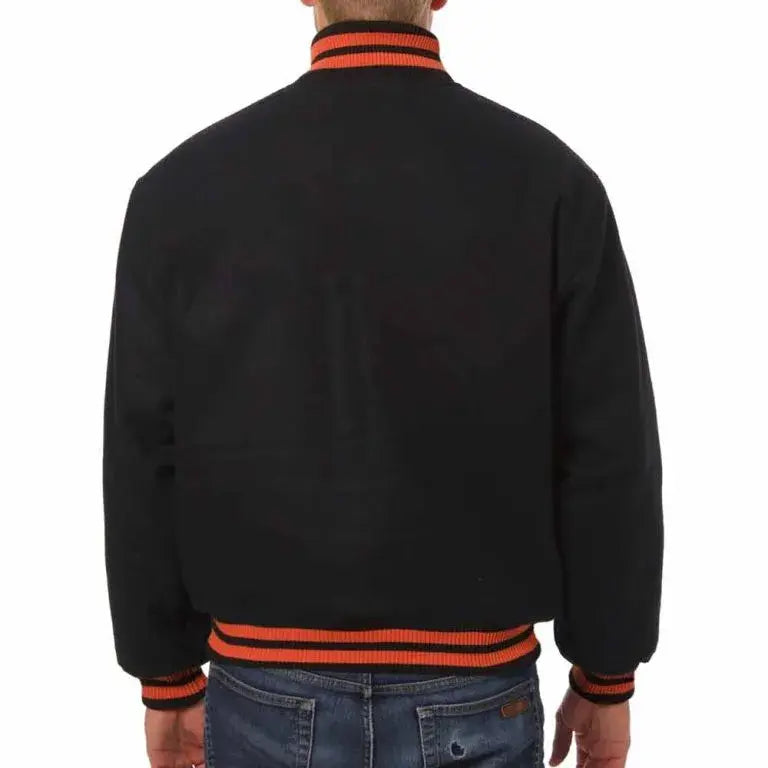 San Francisco Giants Varsity Black All-Wool Men's Jacket