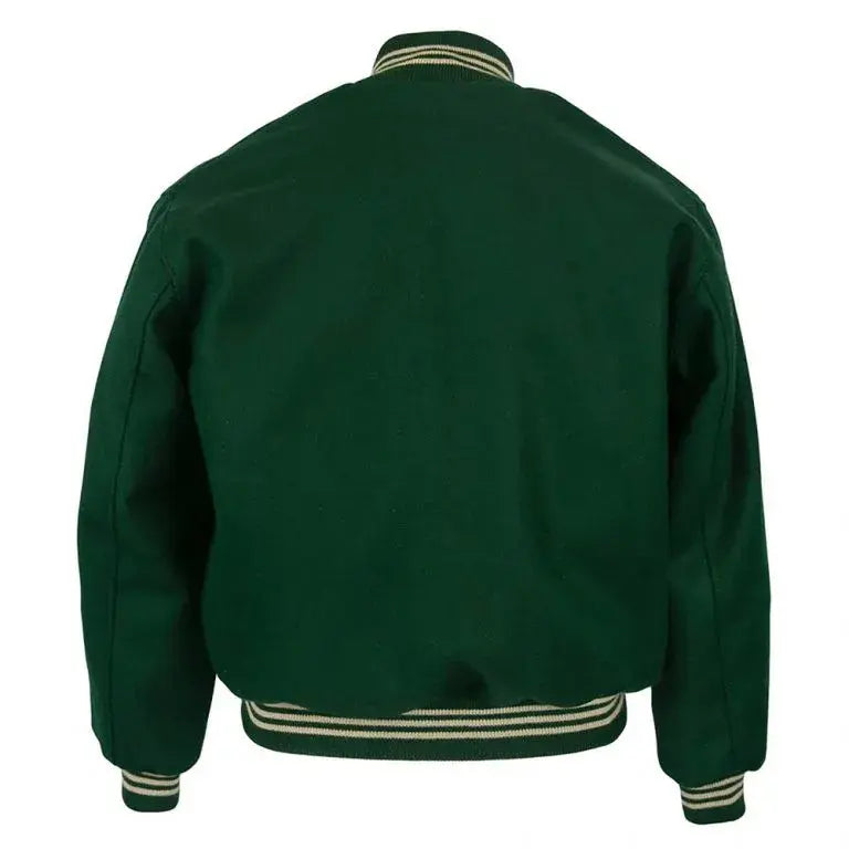 1960 Philadelphia Eagles All Green Wool Men's Varsity Letterman Jacket