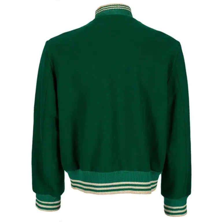 1960 Philadelphia Eagles All Green Wool Men's Varsity Letterman Jacket