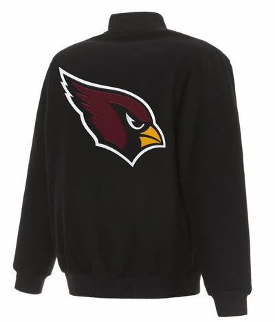 Arizona Cardinals Black All Wool Varsity Men's Jacket