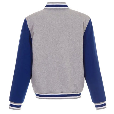 Kansas City Royals Varsity Gray & Royal Blue Wool Men's Jacket