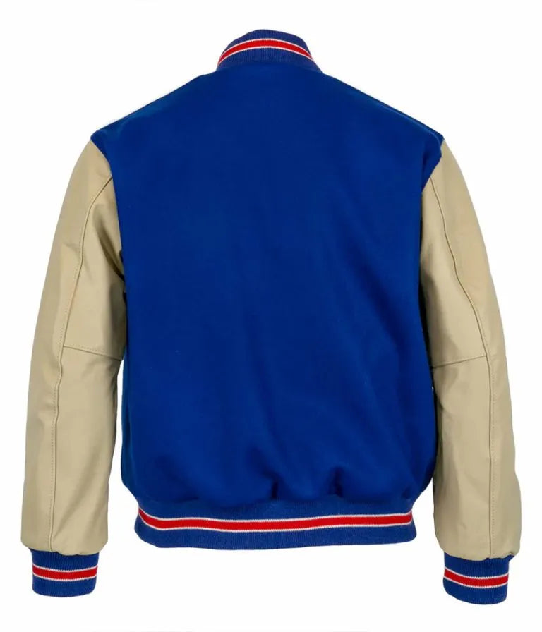 1945 Pittsburgh Pirates Royal Blue Wool/Leather Varsity Men's Jacket