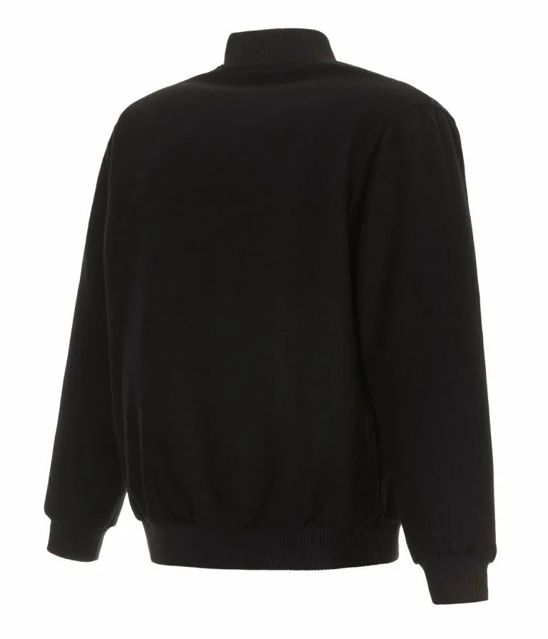 Baltimore Ravens Varsity Black Wool Men's Bomber Jacket