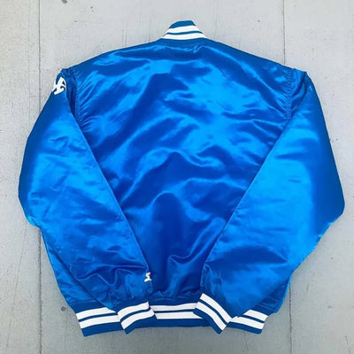 1980’s LA Dodgers Royal Blue Satin Bomber Men's Jacket