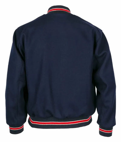 1947 New York Yankees Navy Blue Wool Varsity Men's Jacket