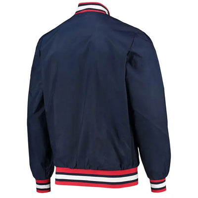 St. Louis Cardinals The Jet III Full-Snap Blue Satin Men's Jacket