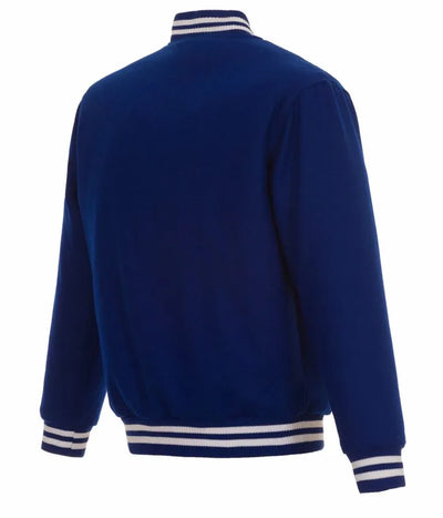 Texas Rangers Varsity Royal Blue Wool Bomber Men's Jacket