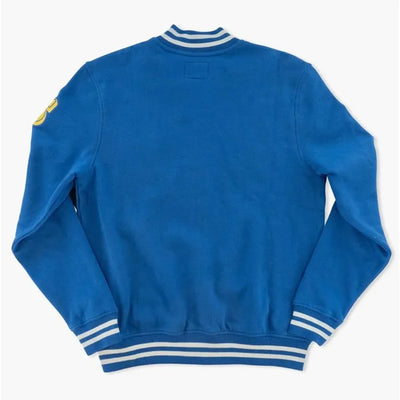 Seattle Mariners Cooperstown Track Blue Fleece Full-Zip Men's Jacket