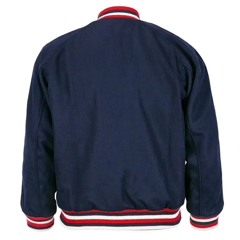 1950 St. Louis Cardinals Navy Blue Wool Full-Button Varsity Men's Jacket