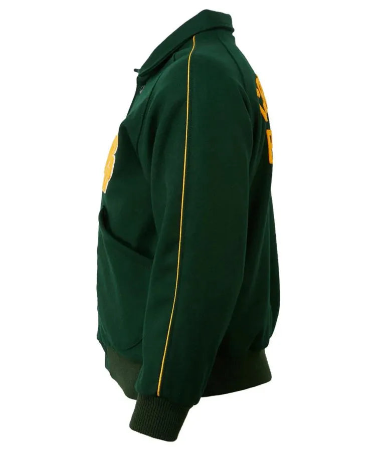 1952 Green Bay Packers Green All Wool Men's Varsity Letterman Jacket