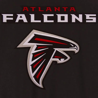 Atlanta Falcons Varsity All Wool Black & Red Men's Letterman Jacket