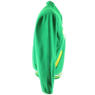 90’s Boston Celtics Classic NBA Basketball All Green Wool Men's Varsity Letterman Jacket