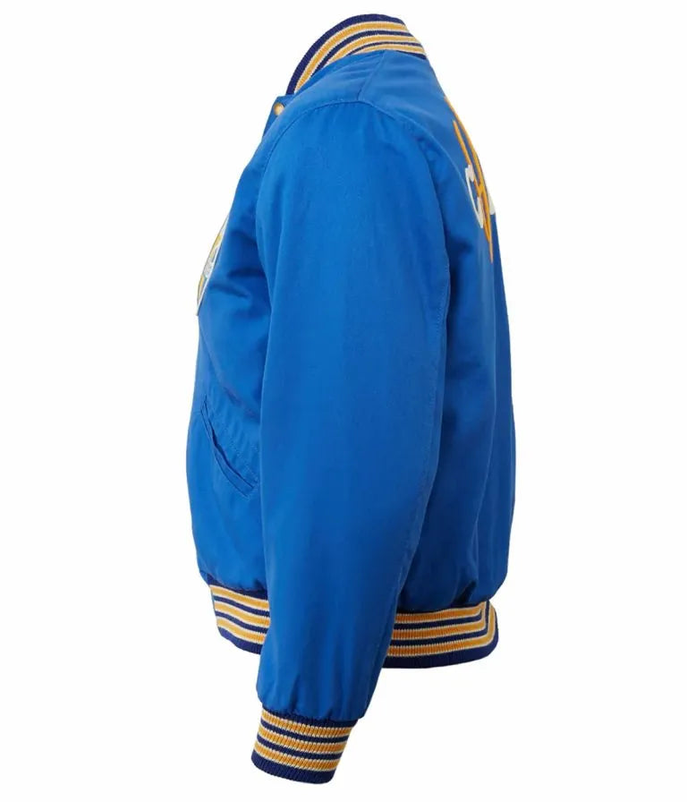 1960 Los Angeles Chargers Cotton Blue Men's Varsity Letterman Jacket