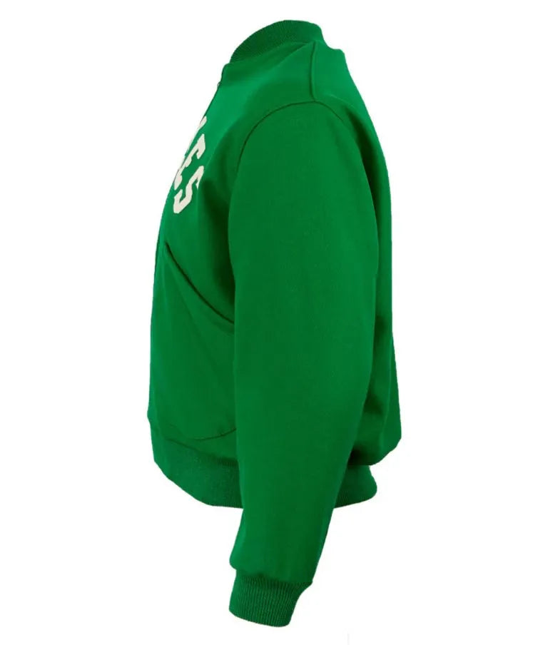 1947 Philadelphia Eagles All Green Wool Men's Varsity Letterman Jacket