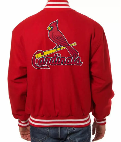 Louis Cardinals Red Wool Varsity Men's Jacket