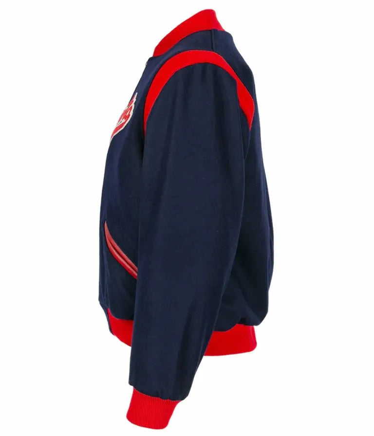 1965 Minnesota Twins Blue Wool Varsity Men's Letterman Jacket