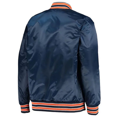 Houston Astros The Diamond Navy Blue Satin Men's Jacket