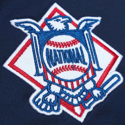 Houston Astros Heavyweight Varsity Full-Snap Navy Blue Satin Men's Jacket