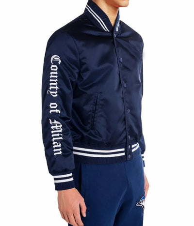 Toronto Blue Jays Camp of Milan Full-Snap Bomber Men's Jacket