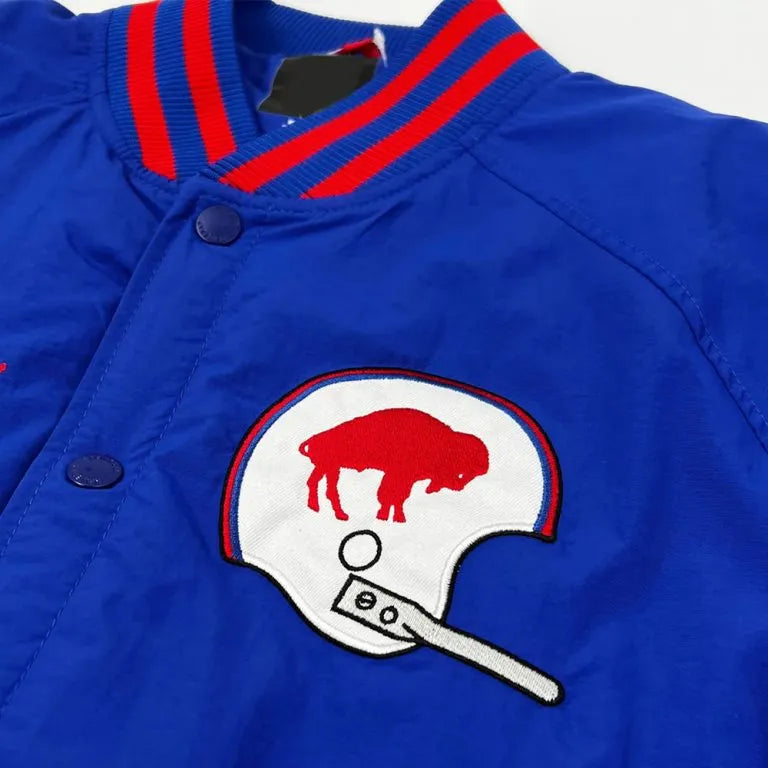 1960 Buffalo Bills Royal Blue All Wool Varsity Men's Letterman Jacket