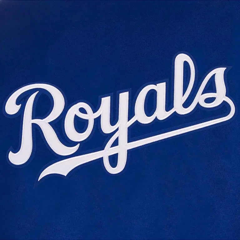 Kansas City Royals Full-Snap Varsity Royal Blue Wool Men's Jacket