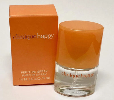 Clinique Happy Perfume Parfum Spray 4 mL /0.14 oz Mini Perfume Women's Fragrance