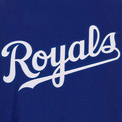 Kansas City Royals Accent Varsity Royal Blue Wool Men's Jacket