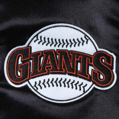 San Francisco Giants Colorblocked Satin Full-Snap Men's Jacket