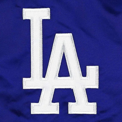 Los Angeles Dodgers Pick & Roll Royal Blue Satin Full-Snap Men's Jacket