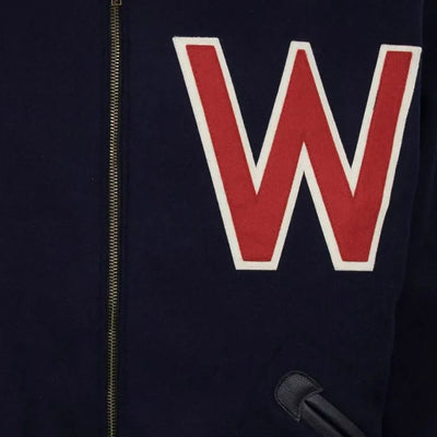 1951 Washington Senators Varsity Full-Zip Blue Wool Men's Jacket