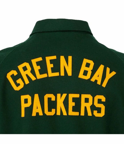 1952 Green Bay Packers Green All Wool Men's Varsity Letterman Jacket