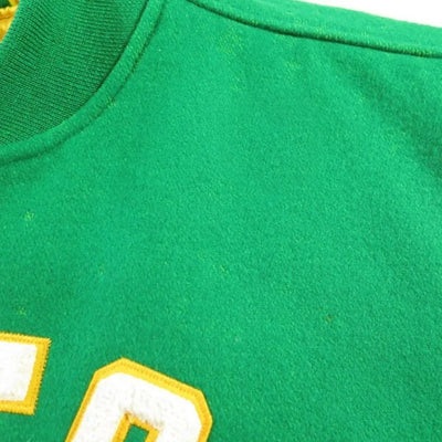 90’s Boston Celtics Classic NBA Basketball All Green Wool Men's Varsity Letterman Jacket
