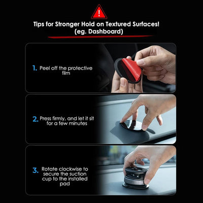 Alloy Folding Strong Magnet Magnetic Phone Holder Desk Wall Car Vacuum Suction Windshield Dashboard Mobile Holder Window Mount